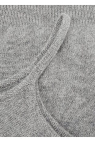 تی شرت خاکستری زنانه مانگو 57065799