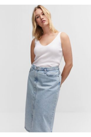 تی شرت اکرو زنانه مانگو 57010252