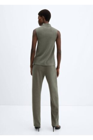 تی شرت خاکی زنانه مانگو 57085989