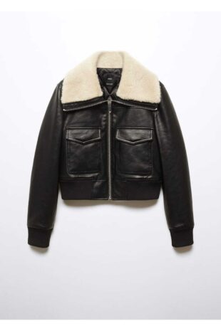 کت سیاه زنانه مانگو 57035969