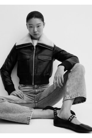 کت سیاه زنانه مانگو 57035969