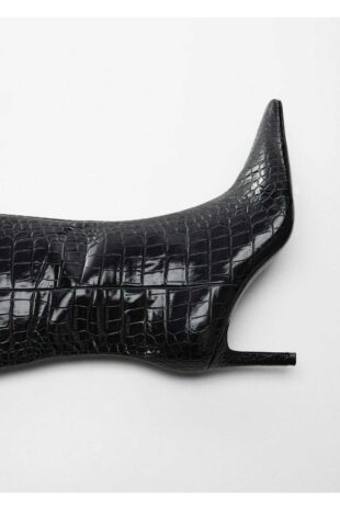 بوت سیاه زنانه مانگو 57037712