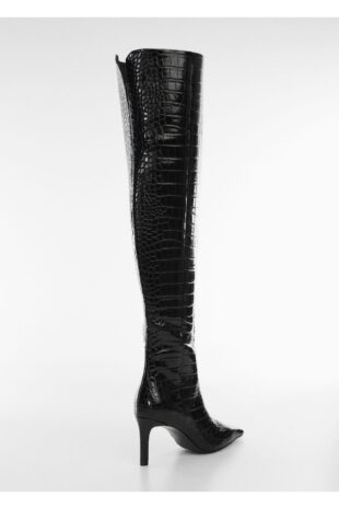 بوت سیاه زنانه مانگو 57037712