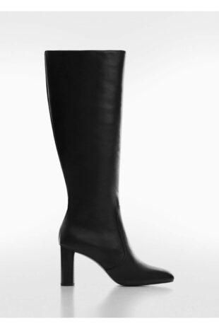 بوت سیاه زنانه مانگو 57046024