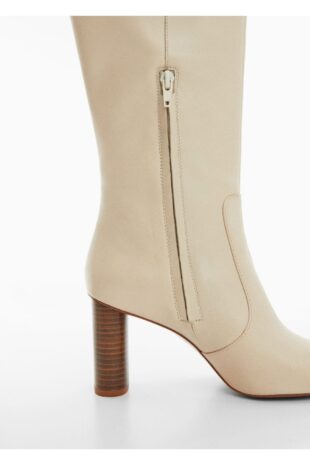 بوت بژ زنانه مانگو 57046024
