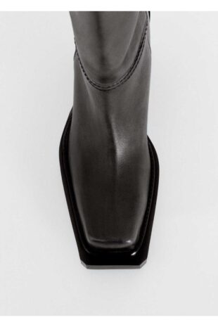 بوت سیاه زنانه مانگو 57066011