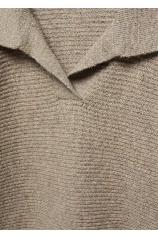 ست پیژامه قهوه ای فاق نرمال بلند زنانه مانگو 57064411