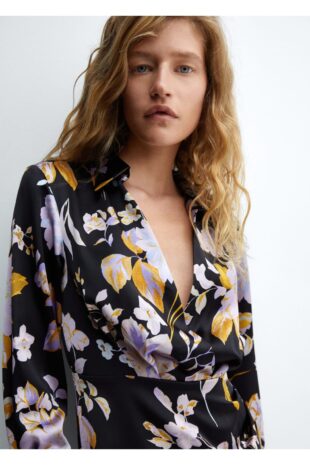 لباس سیاه زنانه مانگو 57086317