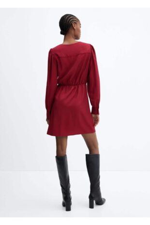 لباس بنفش زنانه مانگو 57065980