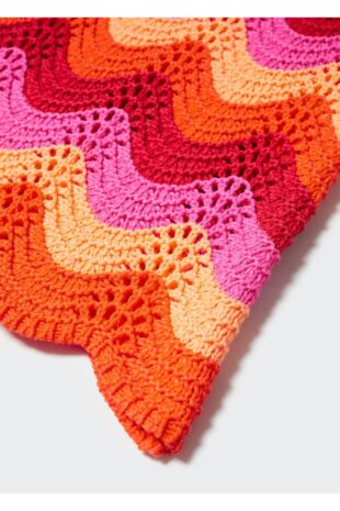 دامن نارنجی زنانه مانگو 57040250