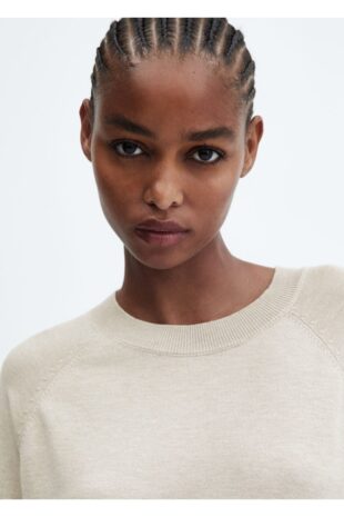 سرهمی بژ زنانه مانگو 57085793