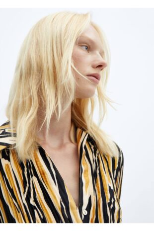 لباس قهوه ای زنانه مانگو 57095989