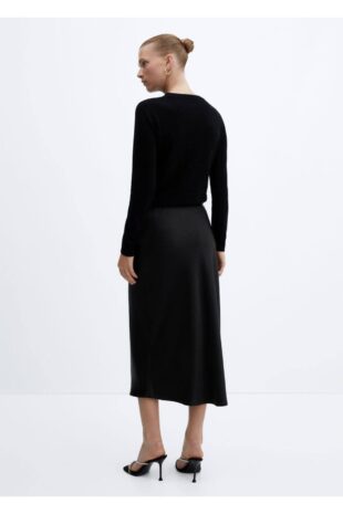 دامن سیاه زنانه مانگو 57030409