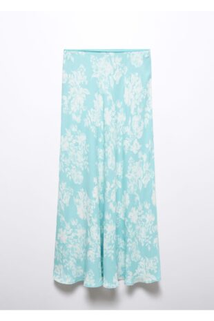 دامن فیروزه زنانه مانگو 57032883