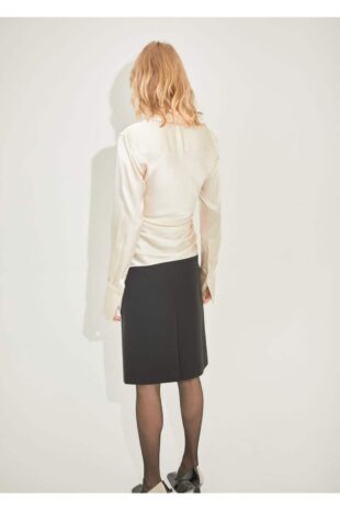 دامن سیاه زنانه مانگو 57036017