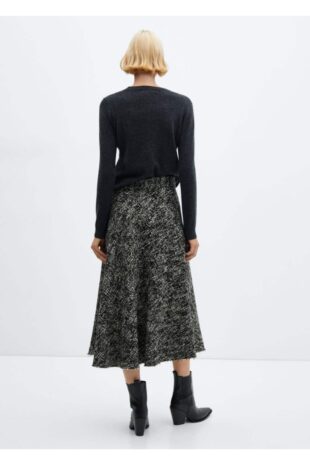 دامن سیاه زنانه مانگو 57087751