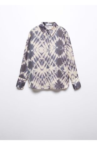 پیراهن بنفش زنانه مانگو 57035811