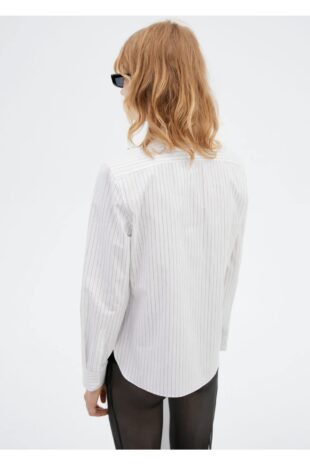 پیراهن سفید زنانه مانگو 57045809