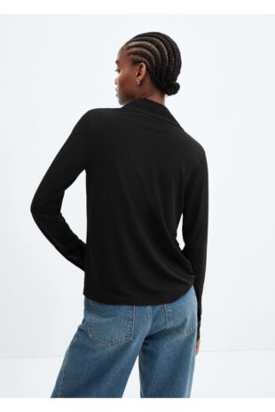 پیراهن سیاه زنانه مانگو 57075978