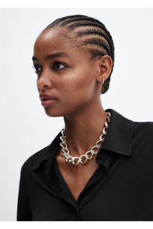 پیراهن سیاه زنانه مانگو 57075978