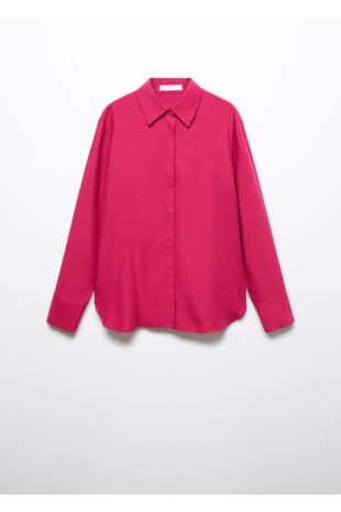 پیراهن صورتی زنانه مانگو 57086028