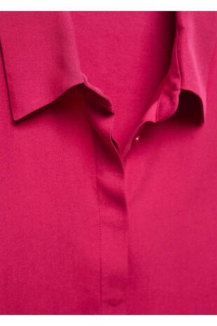 پیراهن صورتی زنانه مانگو 57086028