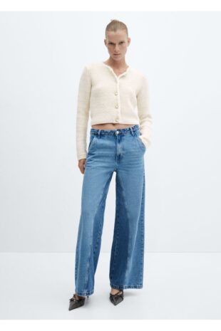 ژاکت سفید زنانه مانگو 57015811