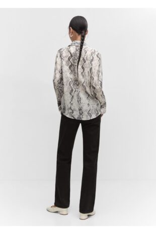 پیراهن سفید زنانه مانگو 57033820