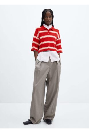 بافت قرمز زنانه مانگو 57094784