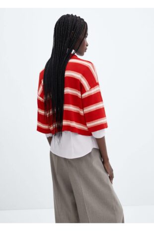 بافت قرمز زنانه مانگو 57094784