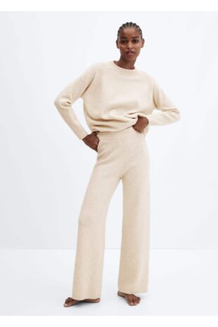 پیژامه اکرو فاق نرمال زنانه مانگو 57084411