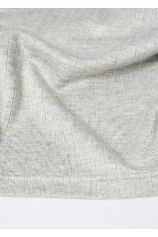 تی شرت خاکستری زنانه مانگو 57015799