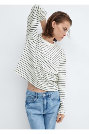 سویشرت آبی زنانه مانگو 57096712