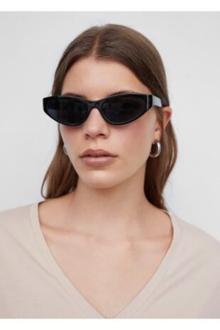 تی شرت بژ زنانه مانگو 57014404