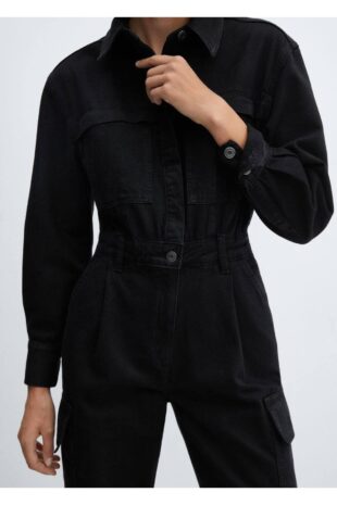 سرهمی سیاه زنانه مانگو 57016716