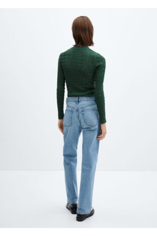 تی شرت سبز زنانه مانگو 57025811