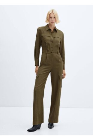 لباس خاکی زنانه مانگو 57056001