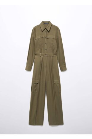 لباس خاکی زنانه مانگو 57056001