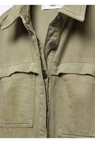 سرهمی خاکی زنانه مانگو 57056715