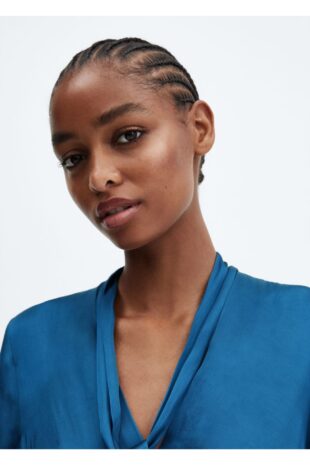 لباس آبی زنانه مانگو 57075957