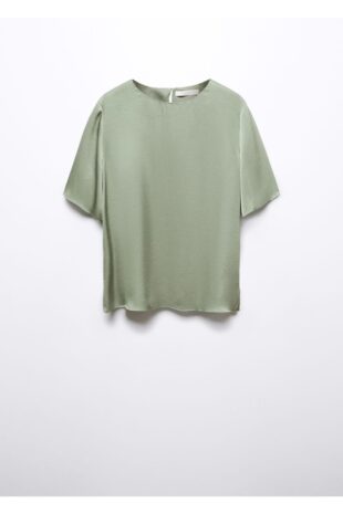 بلوز سبز زنانه مانگو 57085976