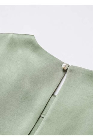 بلوز سبز زنانه مانگو 57085976