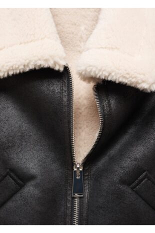 کت سیاه زنانه مانگو 57075982