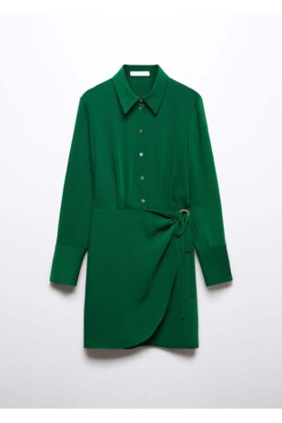 لباس سبز زنانه مانگو 57096308