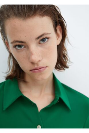 لباس سبز زنانه مانگو 57096308