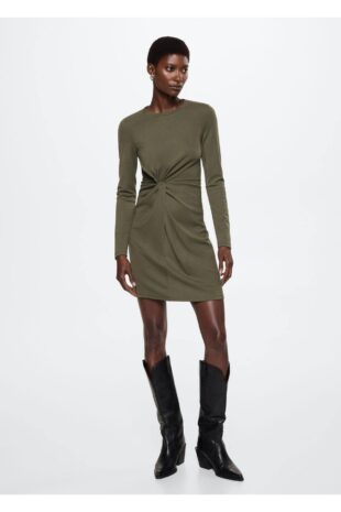 لباس سبز زنانه مانگو 37037107