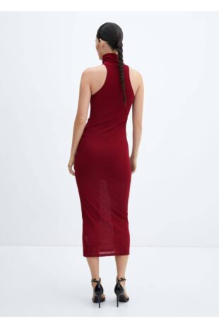 لباس بنفش زنانه مانگو 57067125