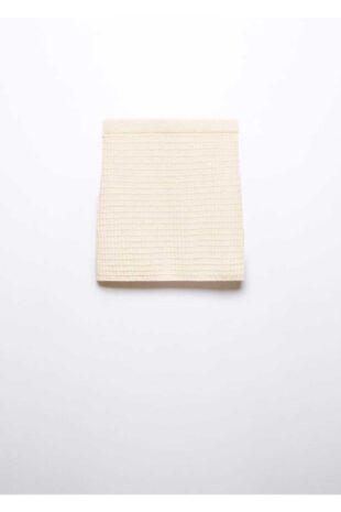 دامن سفید زنانه مانگو 57083815