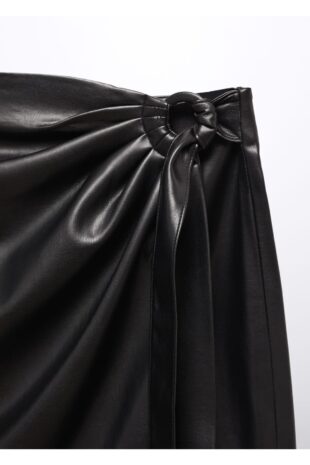 دامن سیاه زنانه مانگو 57095968