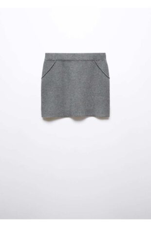 دامن بنفش زنانه مانگو 57065802